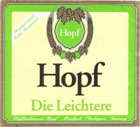 Пиво Hopf Die Leichtere