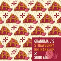 Пиво Grandma J's Strawberry Rhubarb Pie Berliner Пиво Grandma J's Strawberry Rhubarb Pie Berliner