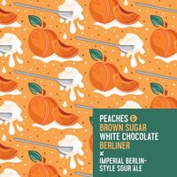 Пиво Peaches & Brown Sugar White Chocolate Berliner Пиво Peaches & Brown Sugar White Chocolate Berliner