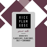 Пиво Rice Plum Gose Пиво Rice Plum Gose