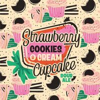 Пиво Strawberry Cookies & Cream Cupcake Пиво Strawberry Cookies & Cream Cupcake