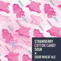 Пиво Strawberry Cotton Candy Sour Пиво Strawberry Cotton Candy Sour