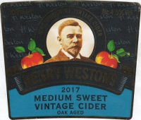 Пиво Henry Westons Medium Sweet Oak Aged Vintage Cider (2017)