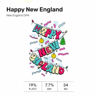 Пиво Happy New England ' 22 Пиво Happy New England ' 22