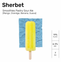 Пиво Sherbet (Манго, Апельсин, Банан, Гуава) Пиво Sherbet (Манго, Апельсин, Банан, Гуава)