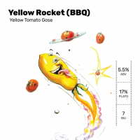 Пиво Yellow Rocket (BBQ)
