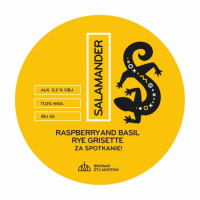 Пиво Salamander Rye Grisette Raspberry & Basil