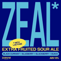 Пиво ZEAL: Black Currant + Blueberry + Blackberry  + Guava