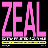 Пиво ZEAL: Mango + Tangerine + Coconut + Banana