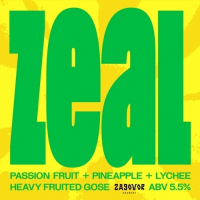 Пиво Zeal: Passion Fruit + Pineapple + Lychee