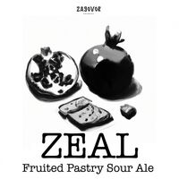 Пиво ZEAL: Pomegranate + Blueberry + Cookie