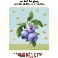 Пиво Заповедный Мёд с голубикой