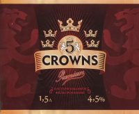 Пиво 5 Crowns Premium