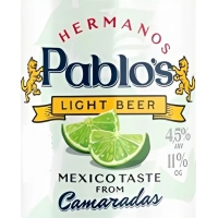 Пиво Pablo's Camaradas Hermanos With Lime Juice