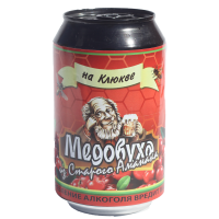Пиво Медовуха из Старого Аманака Клюква