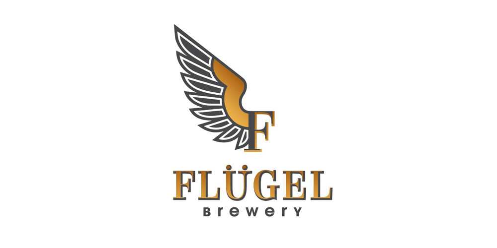 Логотип пивоварни Flugel Логотип пивоварни Flugel