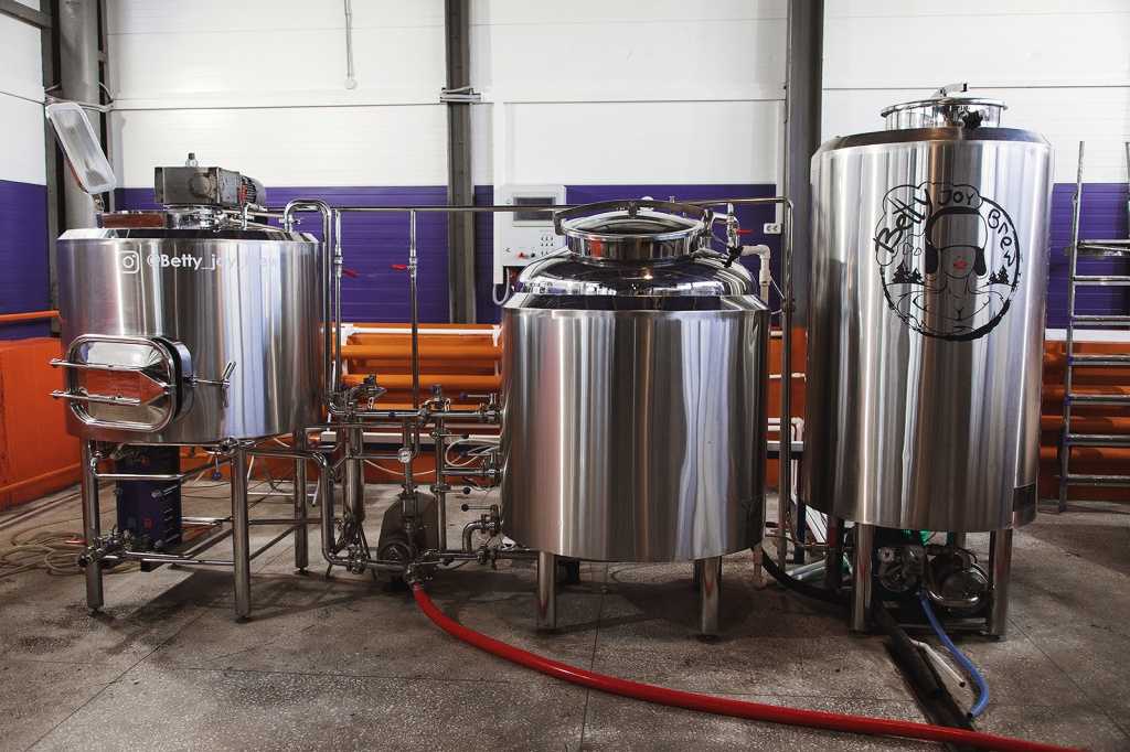Оборудование пивоварни Betty Joy Brewery Оборудование пивоварни Betty Joy Brewery